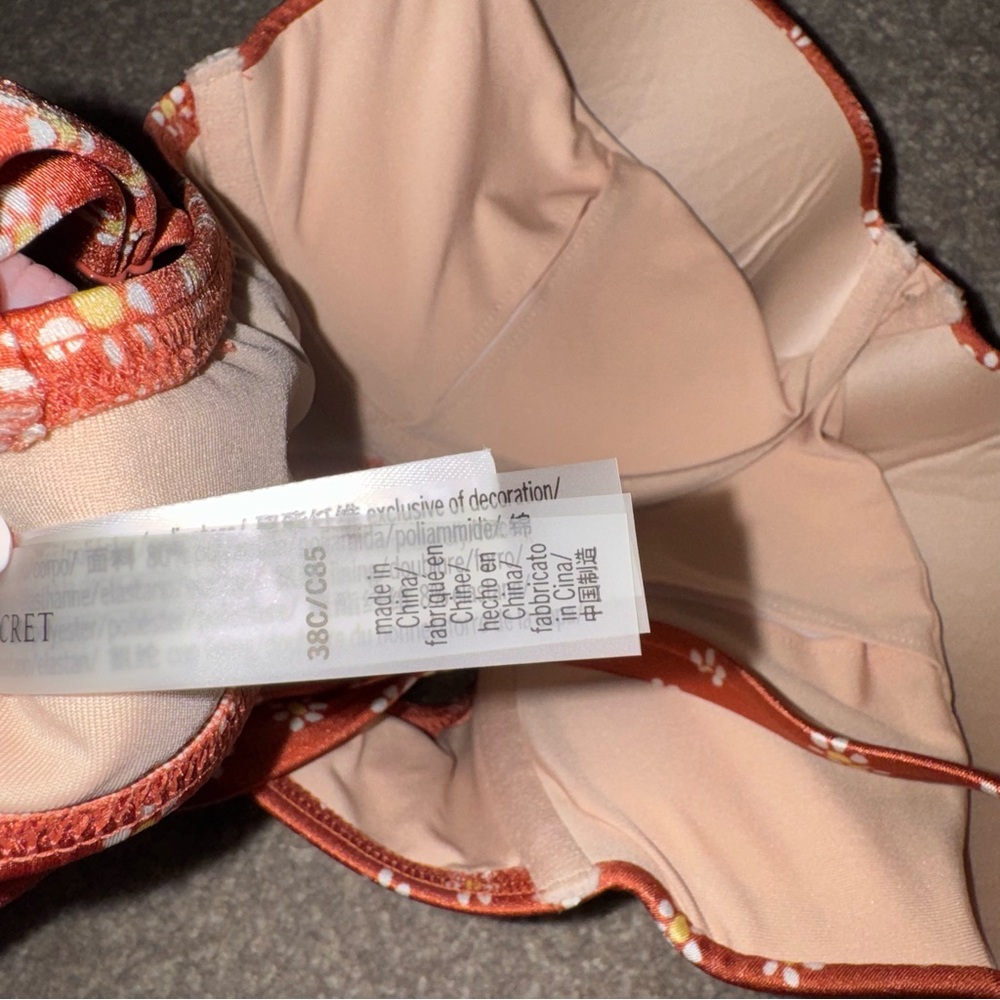 Orange Daisy Victoria’s Secret High Waist Bikini Set - Picture 10 of 10